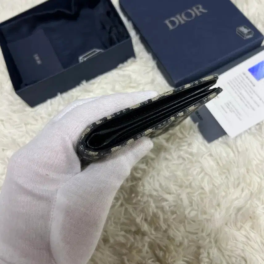 [BUNJANG] Dior Oblique Beige Bifold Wallet / 디올 오블리크 반지갑 베이지