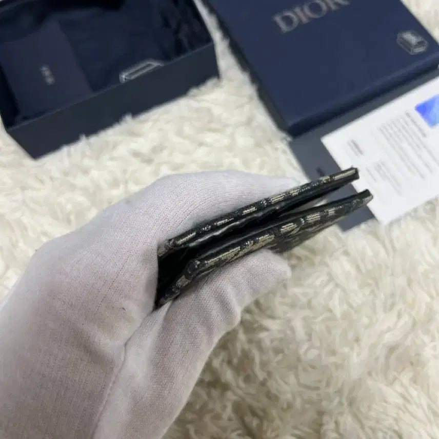 [BUNJANG] Dior Oblique Beige Bifold Wallet / 디올 오블리크 반지갑 베이지