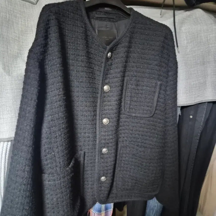 [BUNJANG] Songzio Tweed Jacket / 25fw 송지오 라운드넥 트위드자켓 48 팔아요