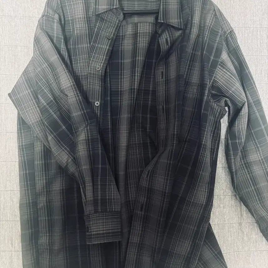 [BUNJANG] Uniqlo U Flannel Oversized Check Shirt / 유니클로 u 플란넬 오버사이즈 체크셔츠 xl