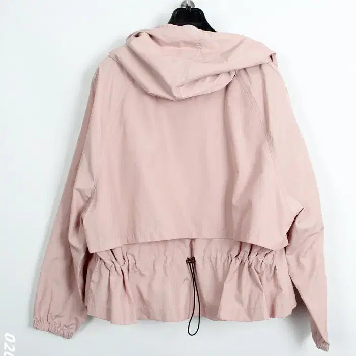 [BUNJANG] ZARA Pink Windbreaker Jacket / 여성M/ 자라 스트링 핑크 바람막이