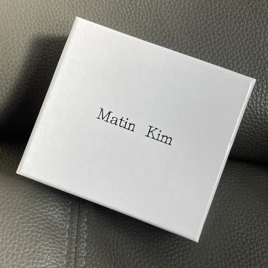 [BUNJANG] Matinkim Silver Mini Card Wallet Chain Bag / 마뗑킴 실버 미니 카드 지갑 체인백