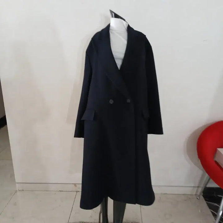 [BUNJANG] Tomboy Oversized Long Coat / 020 톰보이 오버핏 롱코트 Free