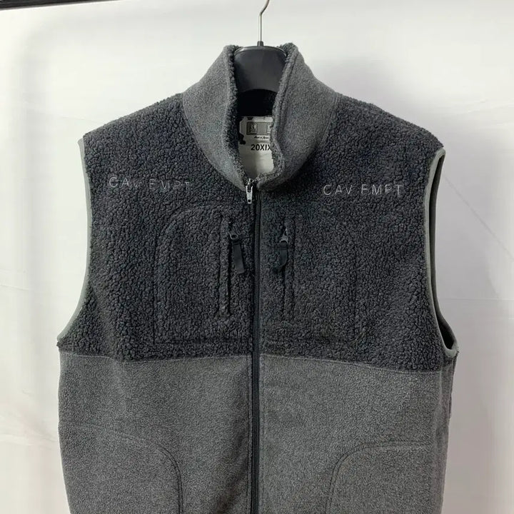 [BUNJANG] Cav Empt Fleece Zip Vest / 카브엠트 fleece zip vest 플리스 베스트