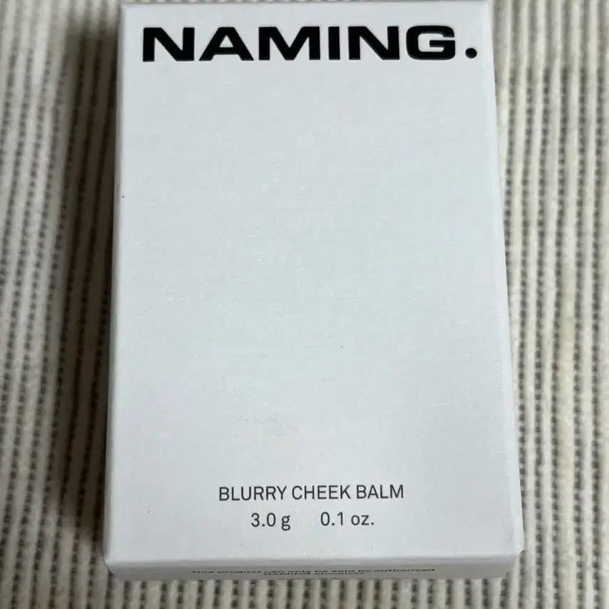 [BUNJANG] Naming Blurry Cheek Balm Bunny / 네이밍 블러리 치크밤 버니 색상 새제품