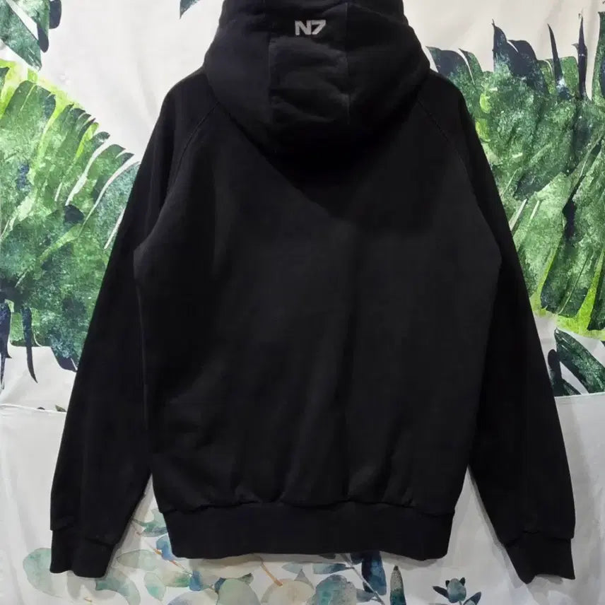 [BUNJANG] COOOGEAR N7 DESIGN Hooded Zip-Up Jacket (Black, M) / COOD GEAR 후드 집업 블랙 M