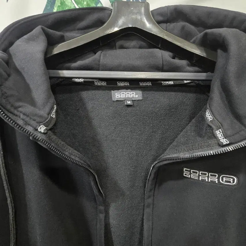 [BUNJANG] COOOGEAR N7 DESIGN Hooded Zip-Up Jacket (Black, M) / COOD GEAR 후드 집업 블랙 M