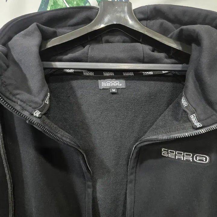 [BUNJANG] COOOGEAR N7 DESIGN Hooded Zip-Up Jacket (Black, M) / COOD GEAR 후드 집업 블랙 M
