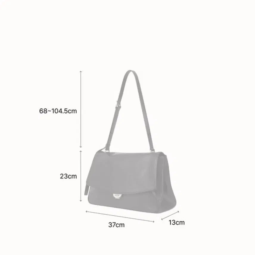 [SOLD OUT] 아뜰리에 드 루멘 소가죽 블랙숄더백 판매