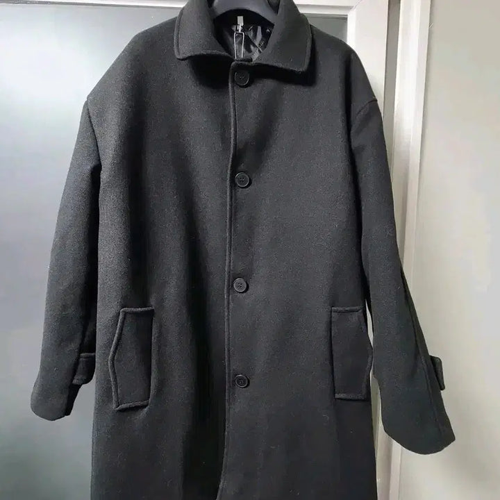 [BUNJANG] Black Single Coat XL / 블랙 싱글 코트 / 태그O / 상태좋음 XL