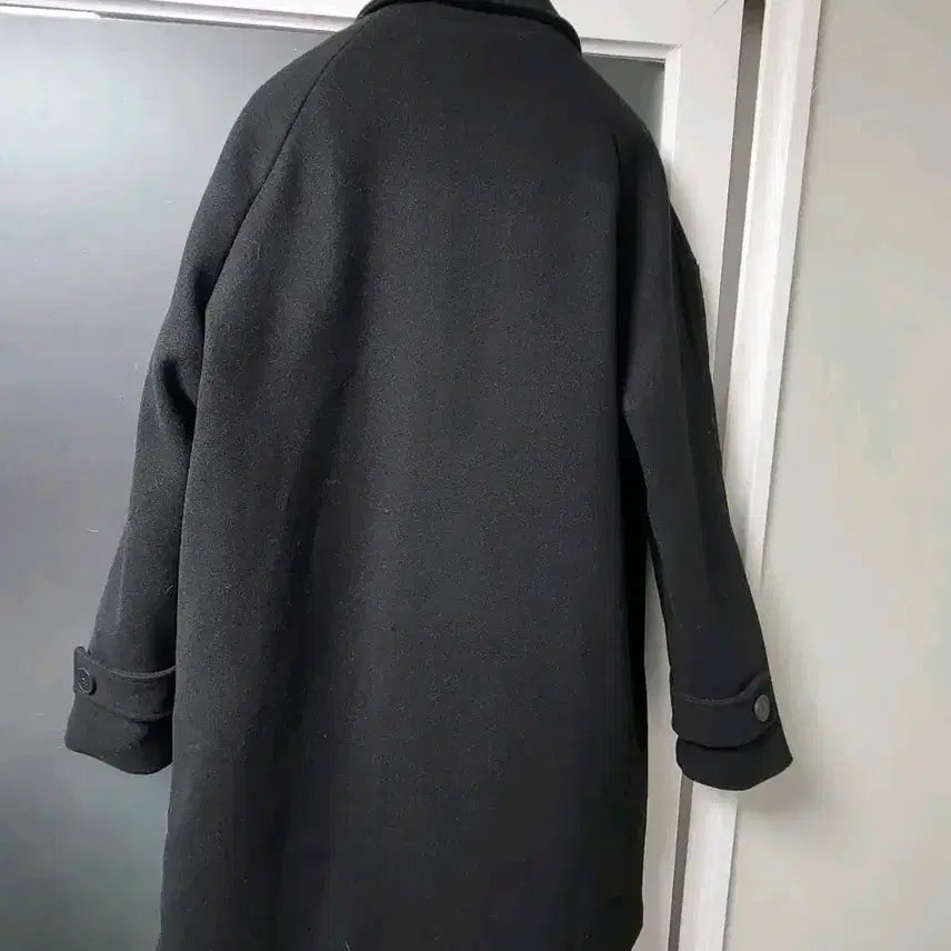 [BUNJANG] Black Single Coat XL / 블랙 싱글 코트 / 태그O / 상태좋음 XL