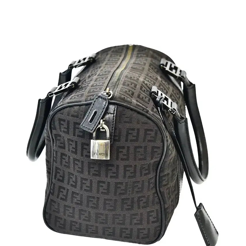 [BUNJANG] Fendi Zucca Boston Bag / 펜디 쥬카 보스턴백(정품)