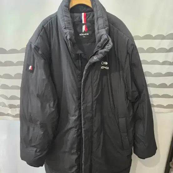 [BUNJANG] Aider Black Goose Down Padded Jumper / 아이더 블랙 구스 패딩 점퍼