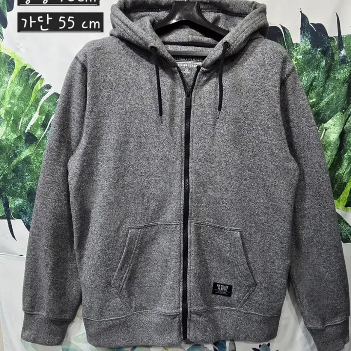 [BUNJANG] STREETPLAYER ORIGINAL SPAD Gray Hooded Zip-up Jacket / 스트릿 플레이어 후드집업 XL 공용