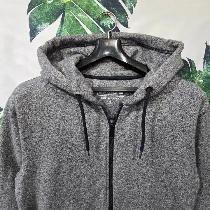 [BUNJANG] STREETPLAYER ORIGINAL SPAD Gray Hooded Zip-up Jacket / 스트릿 플레이어 후드집업 XL 공용