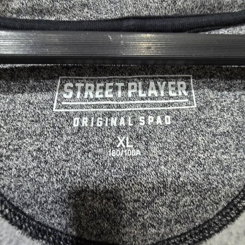 [BUNJANG] STREETPLAYER ORIGINAL SPAD Gray Hooded Zip-up Jacket / 스트릿 플레이어 후드집업 XL 공용