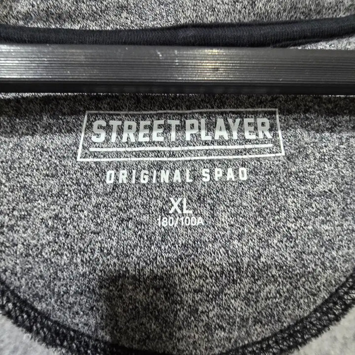 [BUNJANG] STREETPLAYER ORIGINAL SPAD Gray Hooded Zip-up Jacket / 스트릿 플레이어 후드집업 XL 공용