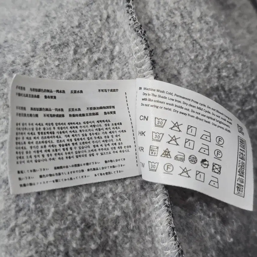 [BUNJANG] STREETPLAYER ORIGINAL SPAD Gray Hooded Zip-up Jacket / 스트릿 플레이어 후드집업 XL 공용