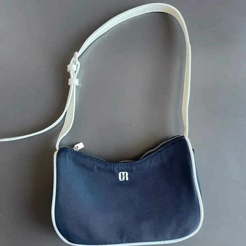 [BUNJANG] GROOVE Pip Hobo Bag (Navy) / GROVE 그로브 핍 호보백 네이비