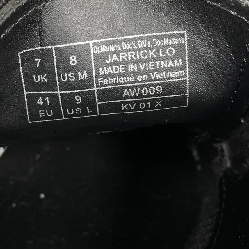 [BUNJANG] Dr. Martens Zerrick Quad 3-Hole Shoes / [255] 닥터마틴 재릭 쿼드 3홀