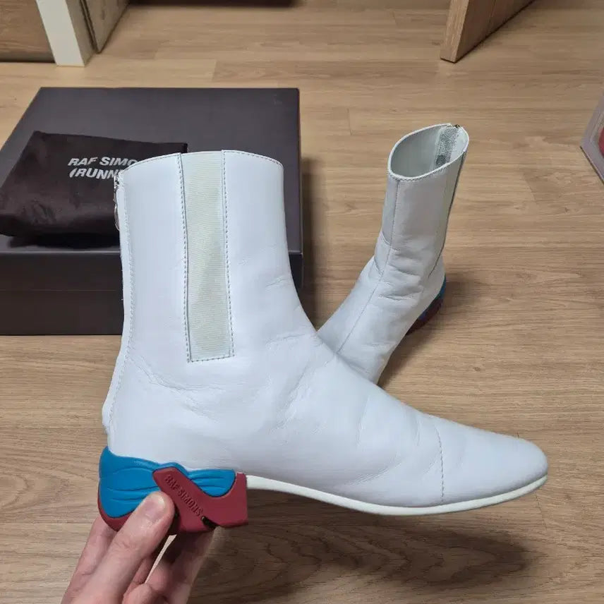 [BUNJANG] Raf Simons Solaris-2 White Boots / (41)라프시몬스(러너) 솔라리스-2 화이트 부츠