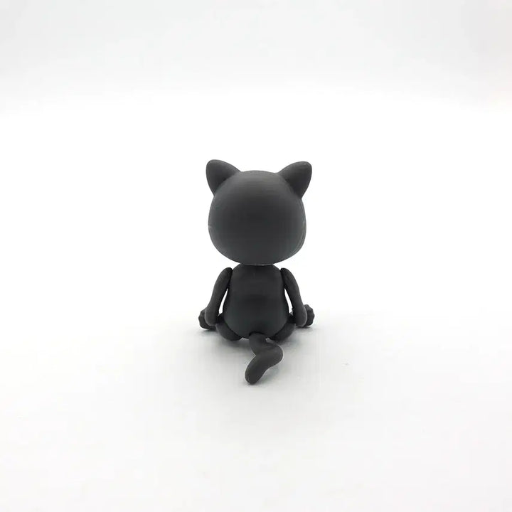 [BUNJANG] Capsule Doll Cat Gacha Black Capsule Toy Figure / 캡슐돌 고양이 가챠 캡슐 블랙 캡슐토이 피규어