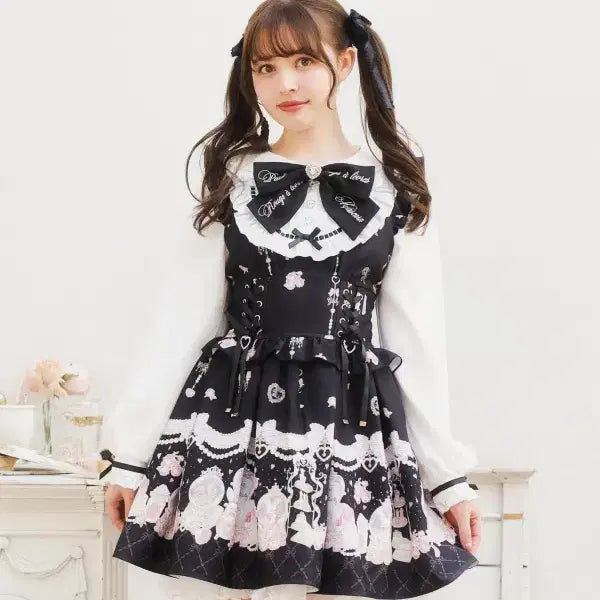 [BUNJANG] LIZ LISA Romantic Cosmetic Dress / LIZ LISA 리즈리사 로맨틱 코스메틱 원피스