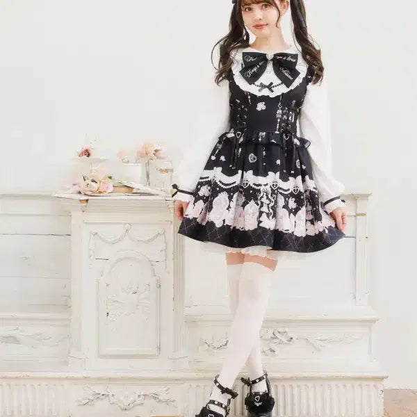 [BUNJANG] LIZ LISA Romantic Cosmetic Dress / LIZ LISA 리즈리사 로맨틱 코스메틱 원피스