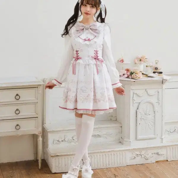 [BUNJANG] LIZ LISA Romantic Cosmetic Dress / LIZ LISA 리즈리사 로맨틱 코스메틱 원피스