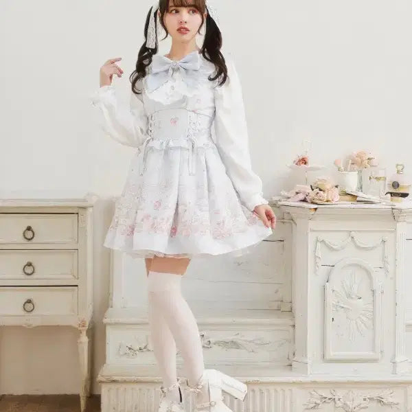 [BUNJANG] LIZ LISA Romantic Cosmetic Dress / LIZ LISA 리즈리사 로맨틱 코스메틱 원피스
