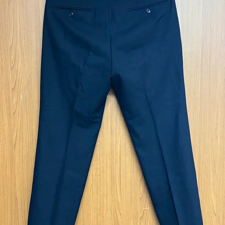 [BUNJANG] Uniqlo Wool Blend No-Tuck Pants (Navy, 85) / [유니클로] 울블렌드 노턱 팬츠(네이비, 85)