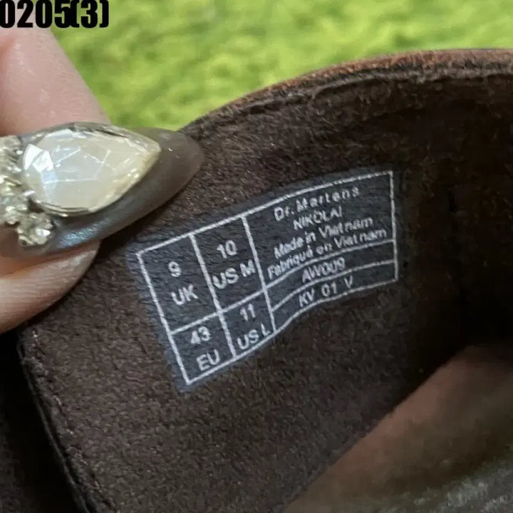 [BUNJANG] Dr. Martens Brown Leather Buckle Sandals / 닥터마틴 브라운 가죽 버클 샌들 0205
