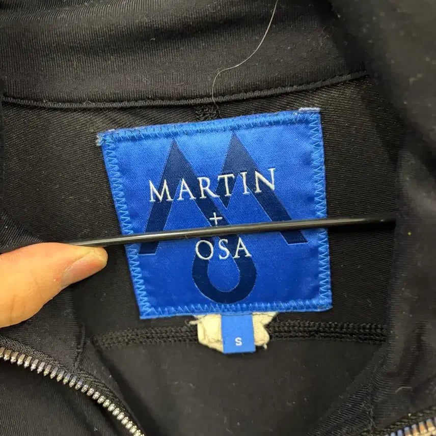 [BUNJANG] Martin+osa Black Zip-up Jacket (S) / Martin+osa 블랙 집업 자켓 S