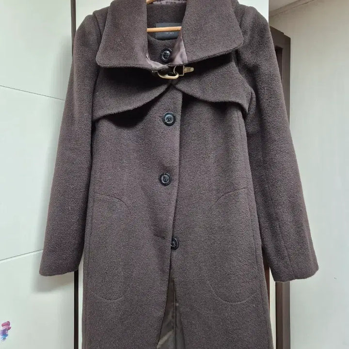 [BUNJANG] New Yorker Brown Wool Coat / 뉴요커 브라운 모직 코트