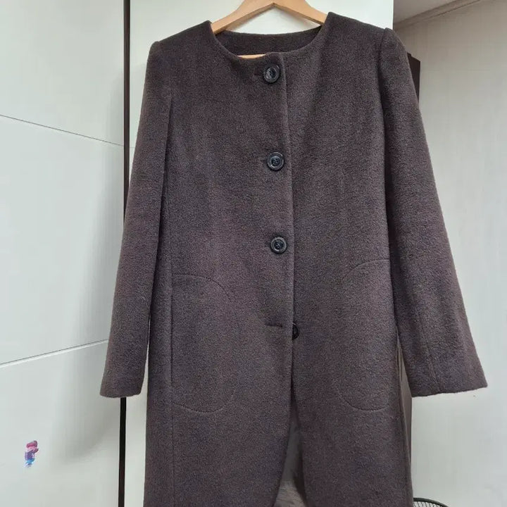 [BUNJANG] New Yorker Brown Wool Coat / 뉴요커 브라운 모직 코트