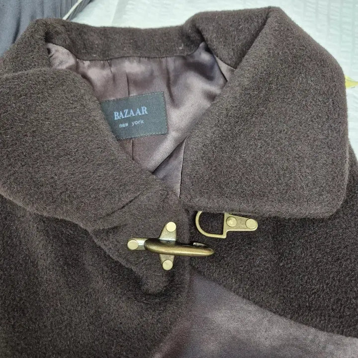 [BUNJANG] New Yorker Brown Wool Coat / 뉴요커 브라운 모직 코트