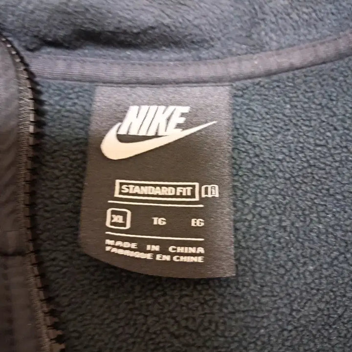[BUNJANG] Nike Fleece Hoodie (Black, XL) / 나이키 후리스 후드 집업 블랙XL