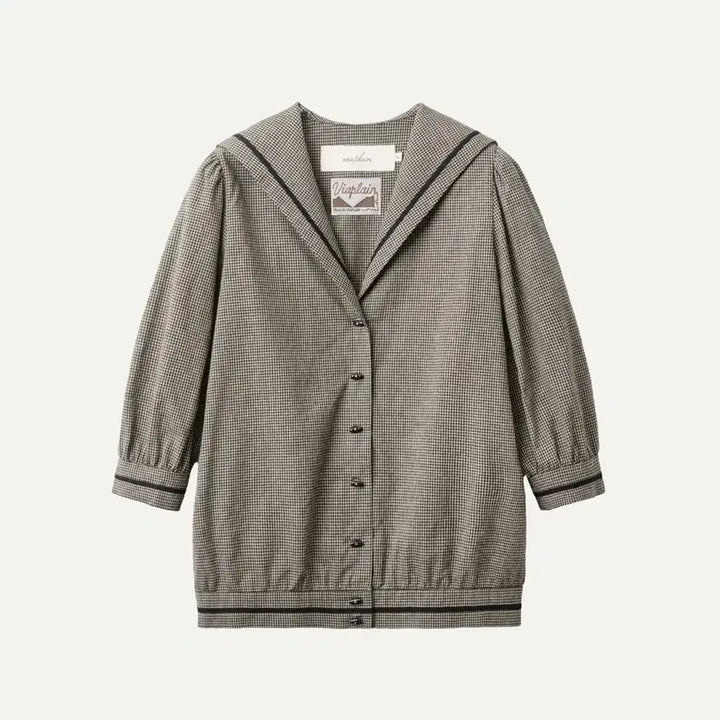 [BUNJANG] VIa Plein Sailor Blouse / 비아플레인 세일러블라우스