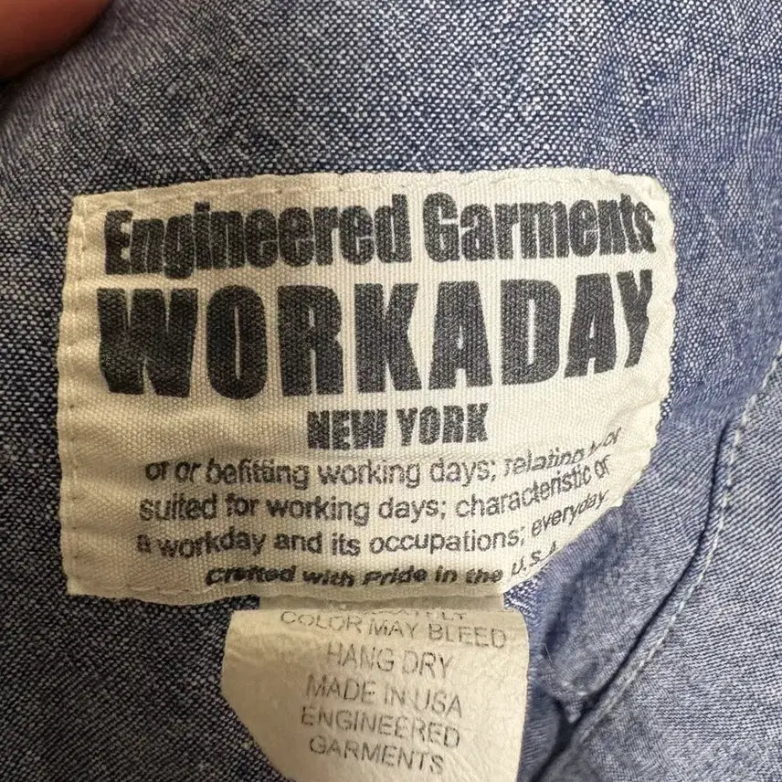 [BUNJANG] Engineered Garments Chambray Work Jacket / 엔지니어드 가먼츠 샴브레이 워크자켓입니다.