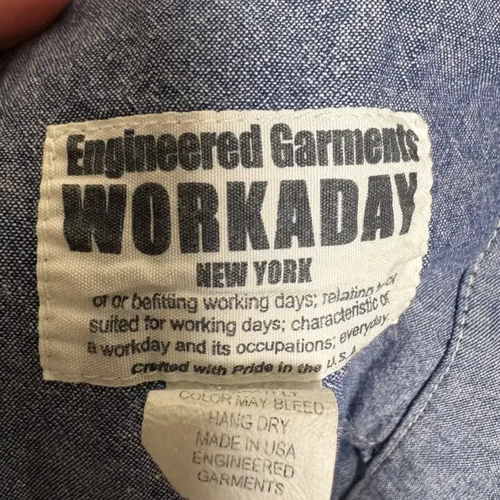 [BUNJANG] Engineered Garments Chambray Work Jacket / 엔지니어드 가먼츠 샴브레이 워크자켓입니다.