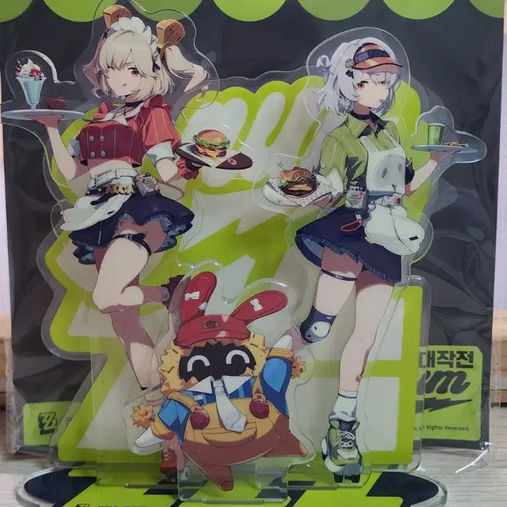 [BUNJANG] Zen Zone Je Nyam Nyam Operation Acrylic Stand / 젠존제 냠냠대작전 콜라보 아크릴 스탠드