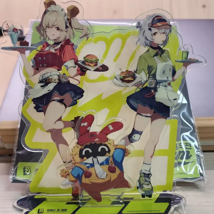 [BUNJANG] Zen Zone Je Nyam Nyam Operation Acrylic Stand / 젠존제 냠냠대작전 콜라보 아크릴 스탠드