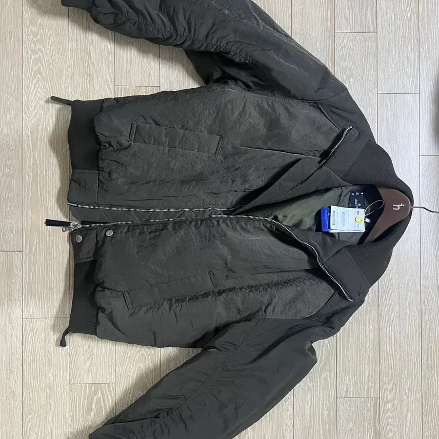 [BUNJANG] T.Maker MA-1 Bomber Jacket DKH / 티메이커 하이넥 MA-1 보머 자켓 DKH