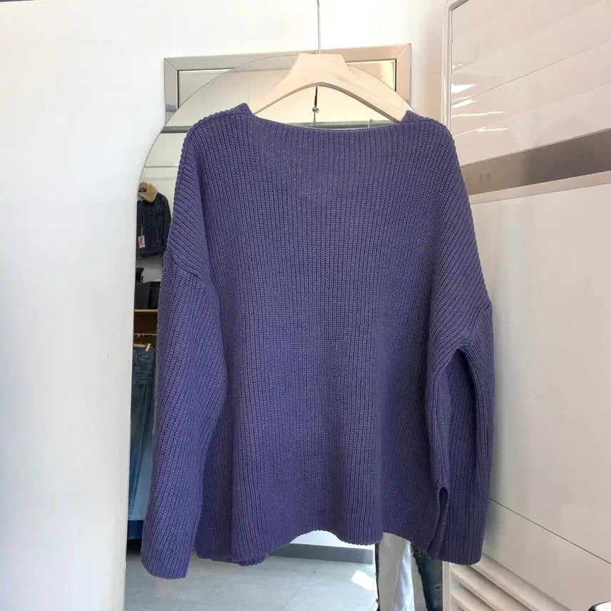 [BUNJANG] Loose Fit Knit / 프리사이즈 루즈핏 니트 Size Free Loose Fit Knit