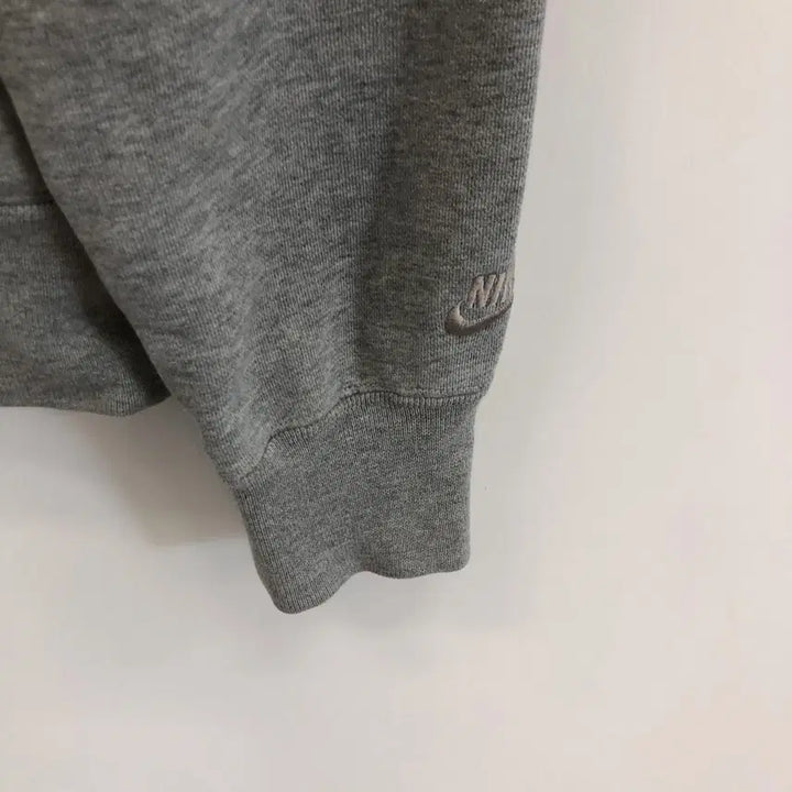 [BUNJANG] Nike Swoosh Sleeve Sweatshirt (Organic Cotton, Grey) / 나이키 소매스우시 맨투맨 90-95