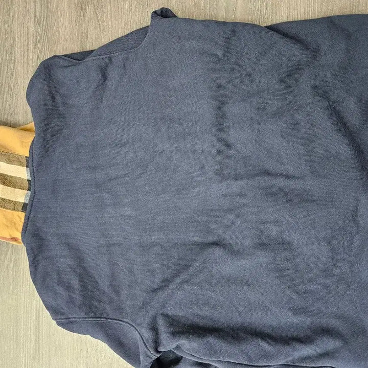 [BUNJANG] Burberry Check Hoodie Navy / 버버리 체크 후드 네이비 팝니다