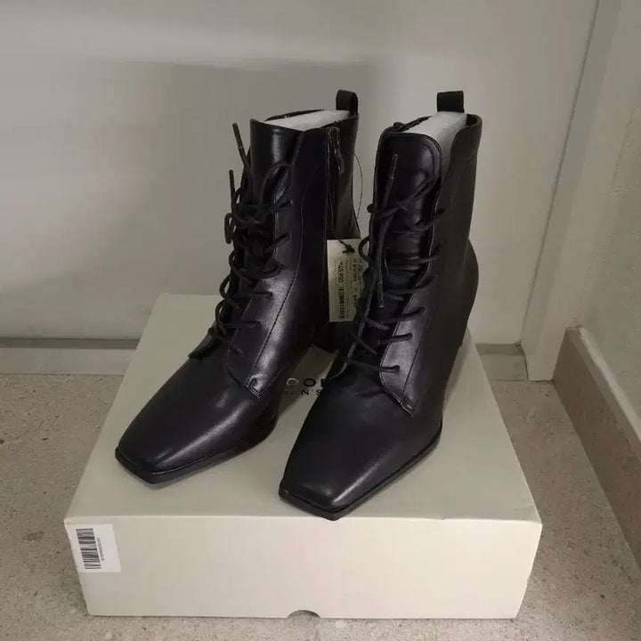 [BUNJANG] Shoopen Edge Square Walker Boots 240 Size / (새상품/택있음) 슈펜 엣지스퀘어 워커부츠  240 사이즈