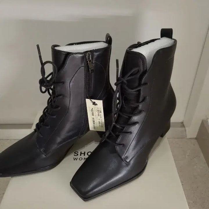 [BUNJANG] Shoopen Edge Square Walker Boots 240 Size / (새상품/택있음) 슈펜 엣지스퀘어 워커부츠  240 사이즈