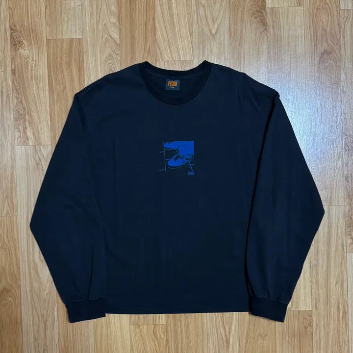 [BUNJANG] Le Sserafim Printed Long Sleeve T-shirt / [L] 포져 프린팅 롱슬리브 긴팔티