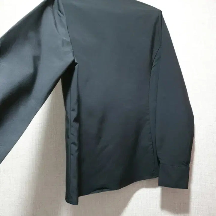 [BUNJANG] Black Long Sleeve Blouse / (새상품) 스판소재 긴팔 블라우스,여성 정장 카라 블라우스 춘추셔츠 블랙